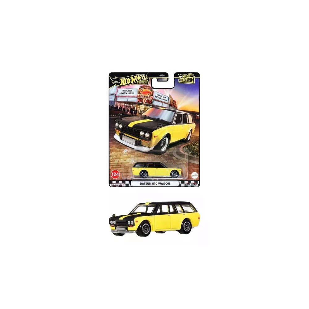 Hot Wheels GJT68-JBL21 Datsun 510 Wagon Boulevard Premium Araçlar