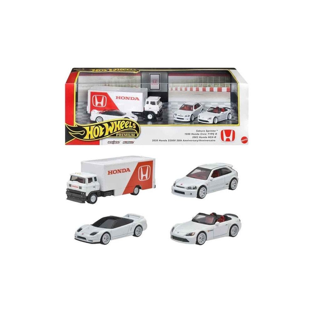Hot Wheels GMH39 - JBM08 Sakura Sprinter'lı 1:64 Premium Araba