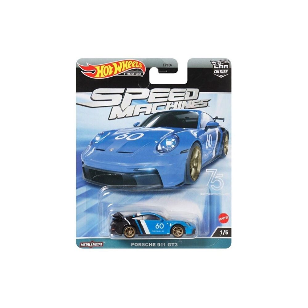 Hot Wheels HKC44 Car Culture Speed Machines Porsche 911 GT3