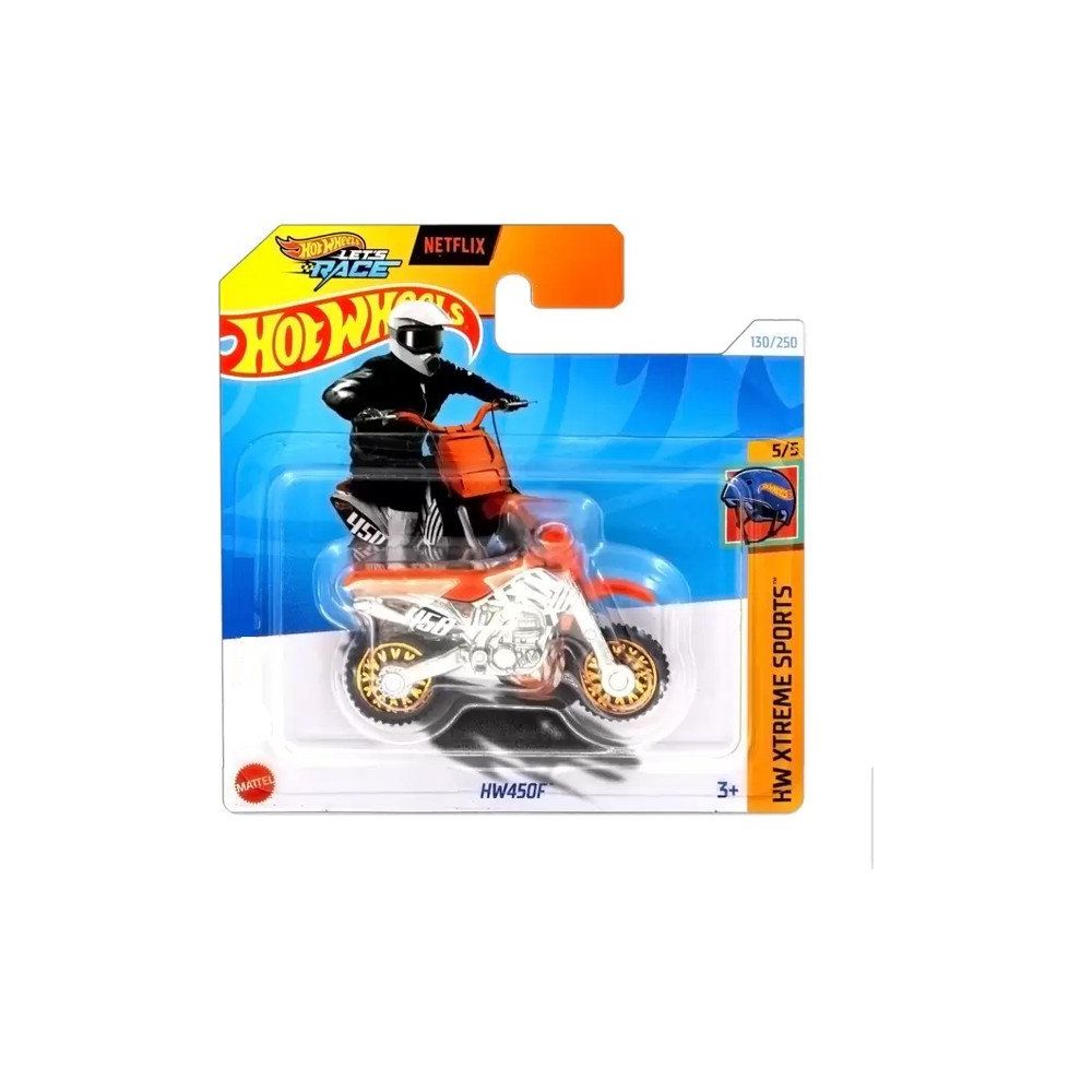 Hot Wheels HW450F ミニバイク Hot Wheels - HW450F - HW Xtreme Sports 5/5 - HTC00 - Short Card