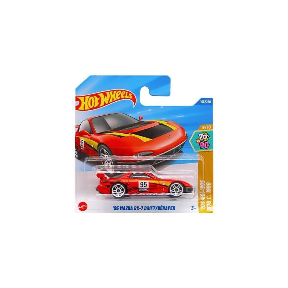 Hot Wheels JBB57 70s vs 90s 95 Mazda RX 7 Drift Deraper Oyuncak