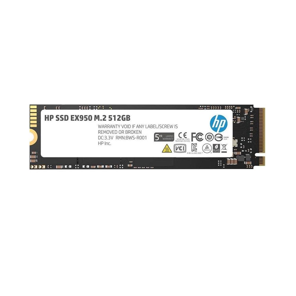 HP 5MS22AA 1TB EX950 3500- 2900MB/s M2 PCIe NVME Disk SSD