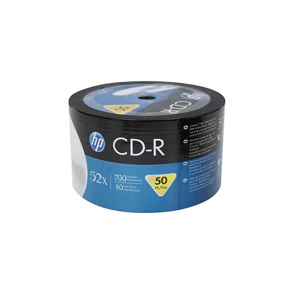 HP Printable CD-R 700Mb 80dk 52x50'li Shrink Boş CD Fiyatları