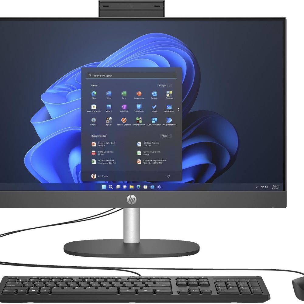 HP ProOne 240 G10 8T2W7ES i7-1355U 16 GB 512 SSD WiFi 6 23.8 inç FreeDOS All In One Bilgisayar