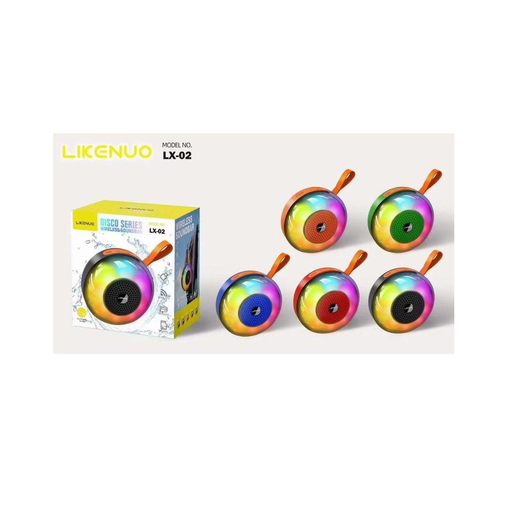 Hsd NDR LX02 Led Işıklı Bluetooth Hoparlör