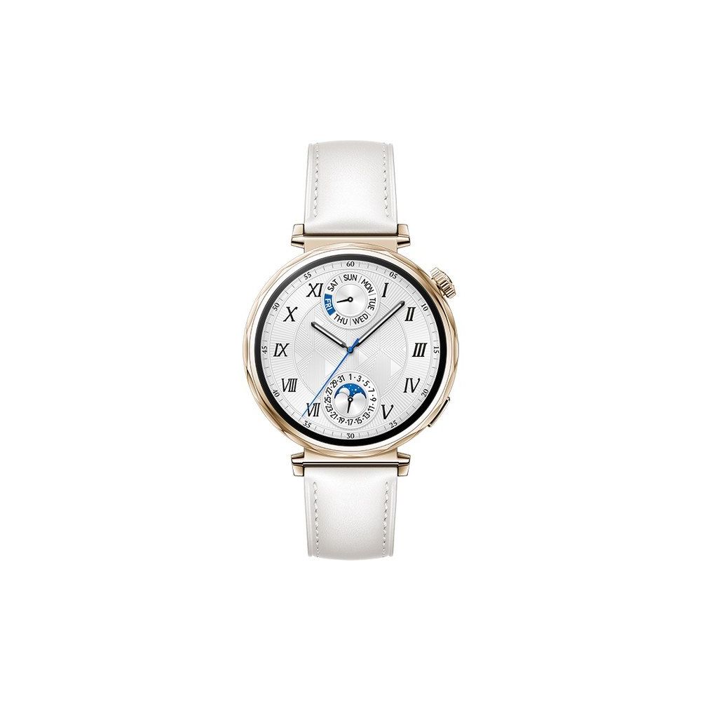 Huawei Watch GT 5 41 mm Deri Beyaz Akıllı Saat