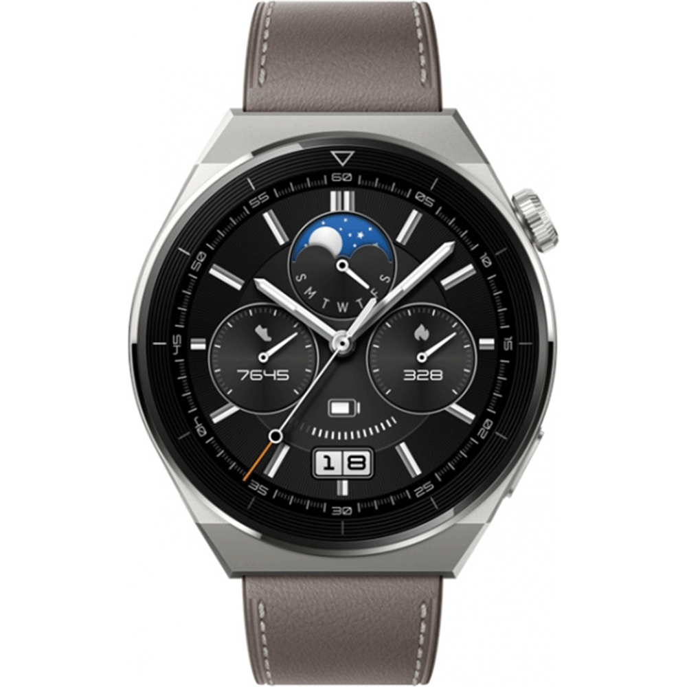 Huawei Watch GT3 Pro 46 mm Titanyum Gri Akıllı Saat Teşhir- Outlet