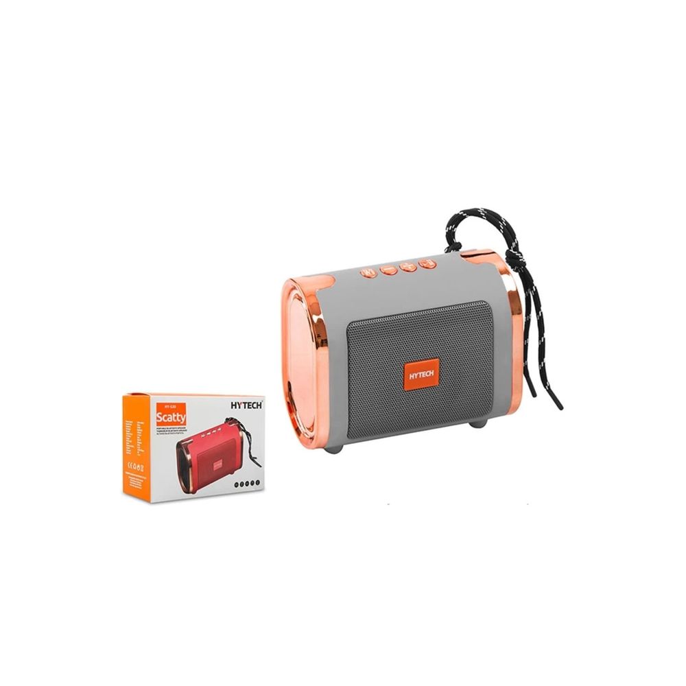 Hytech HY-S30 Scatty Gümüş USB TF Kart DC 5V Bluetooth Hoparlör