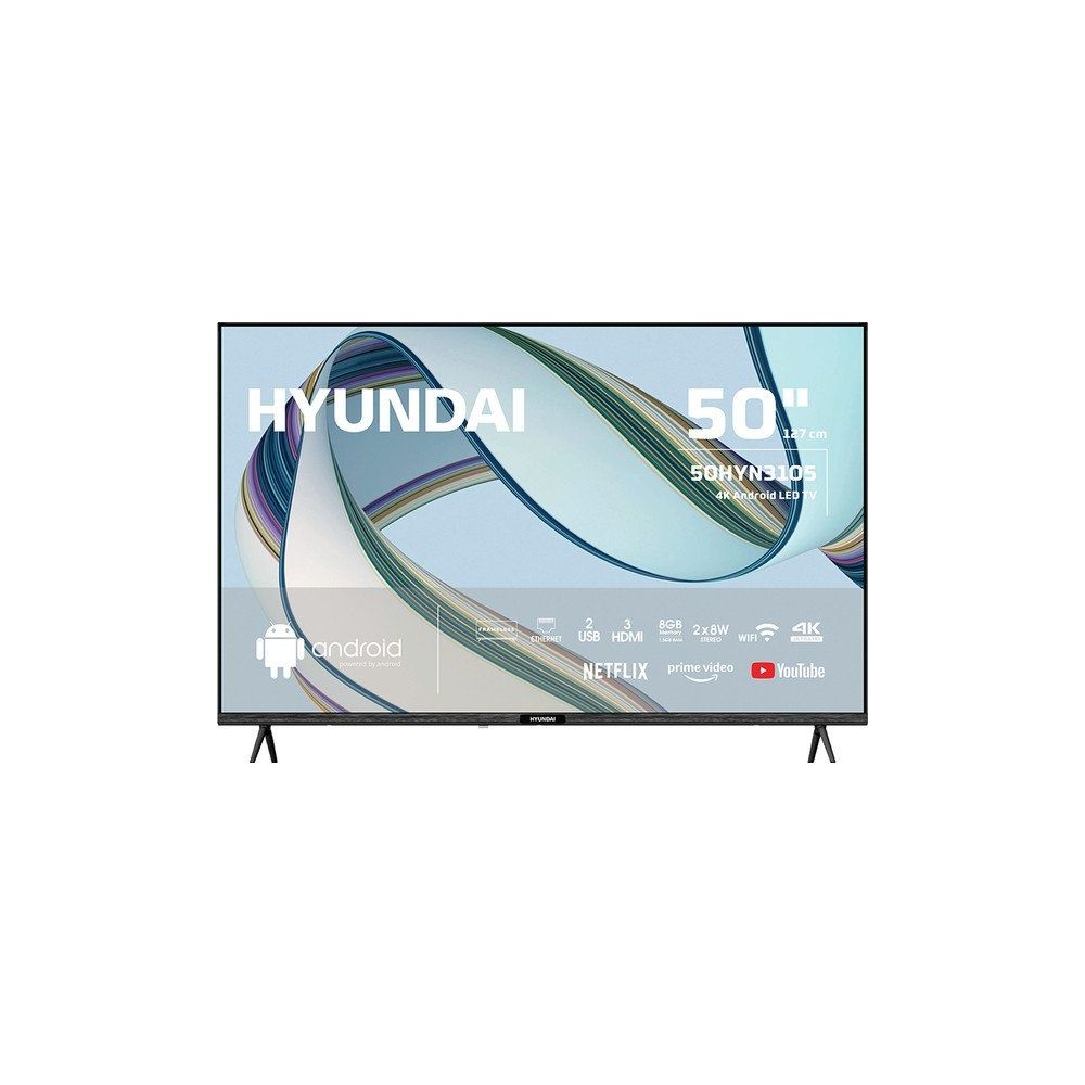 Hyundai 50HYN3105 50 inç 127 Ekran 4K Ultra HD Android LED TV