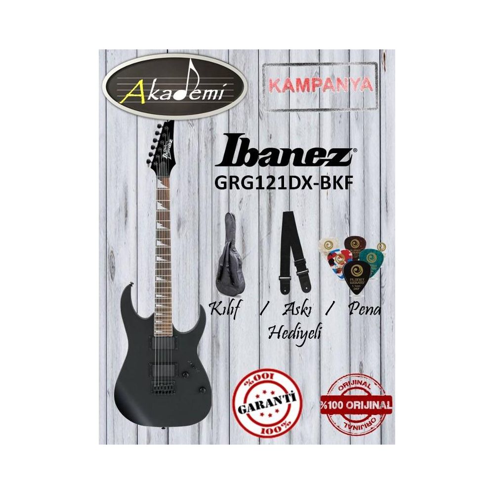 Ibanez GRG121DX BKF Elektro Gitar Fiyatları | Cimri