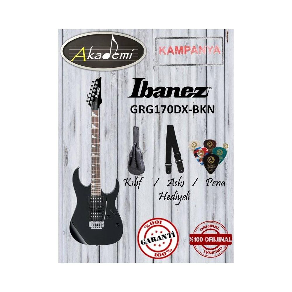 Ibanez GRG170DX-BKN Elektro Gitar Fiyatları