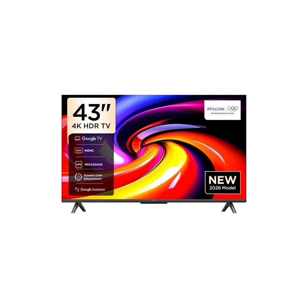 iFFALCON 43U65 43 inç 109 Ekran 4K Ultra HD Google LED TV