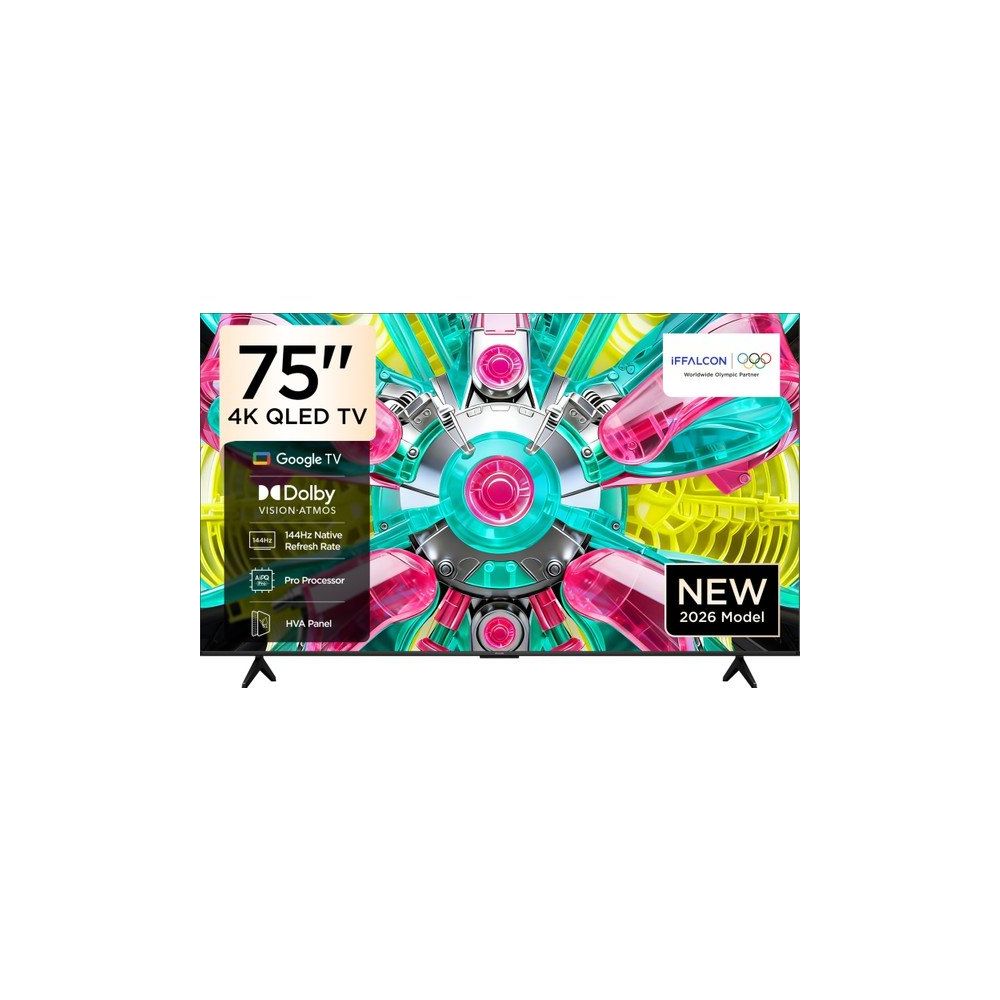 iFFALCON 75U75A 75 inç 190 Ekran 4K Ultra HD Google QLED TV