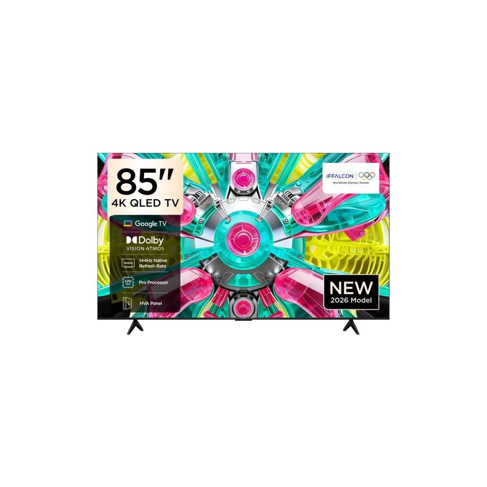 iFFALCON 85U75A 85 inç 216 Ekran 4K Ultra HD Google QLED TV