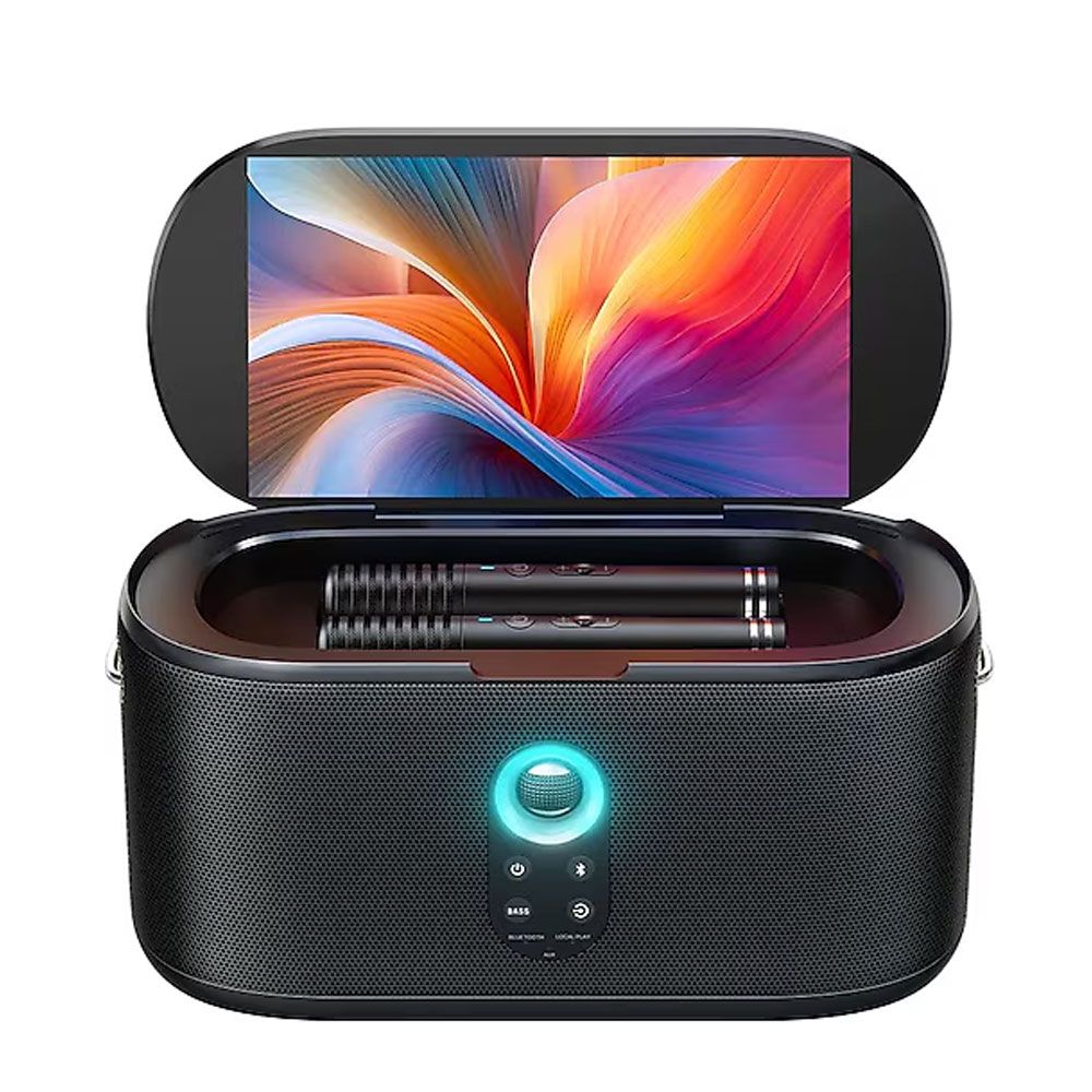 Ikarao Shell S1 10.1 Tabletli Çift Mikrofonlu Karaoke Bluetooth Hoparlör