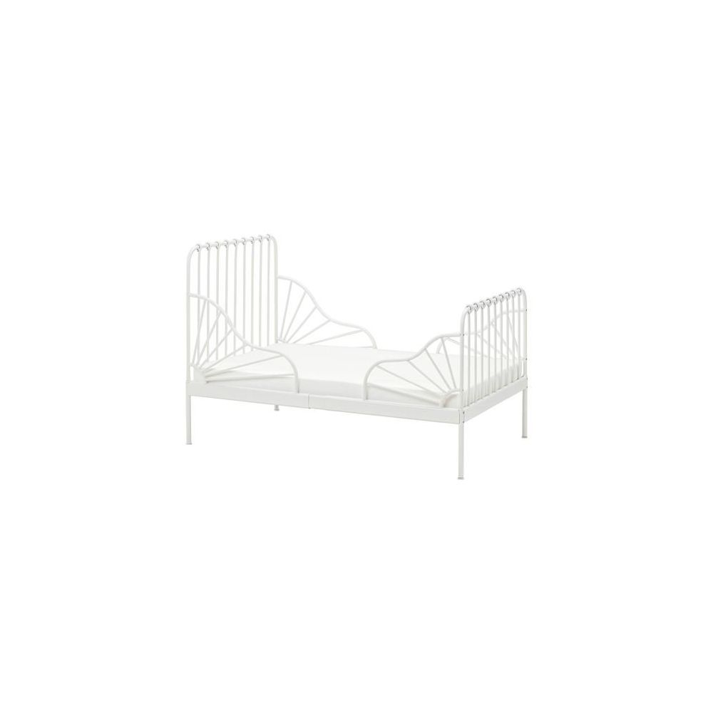 ikea minnen luroy beyaz 80x200 cm uzayabilen cocuk karyolasi fiyatlari