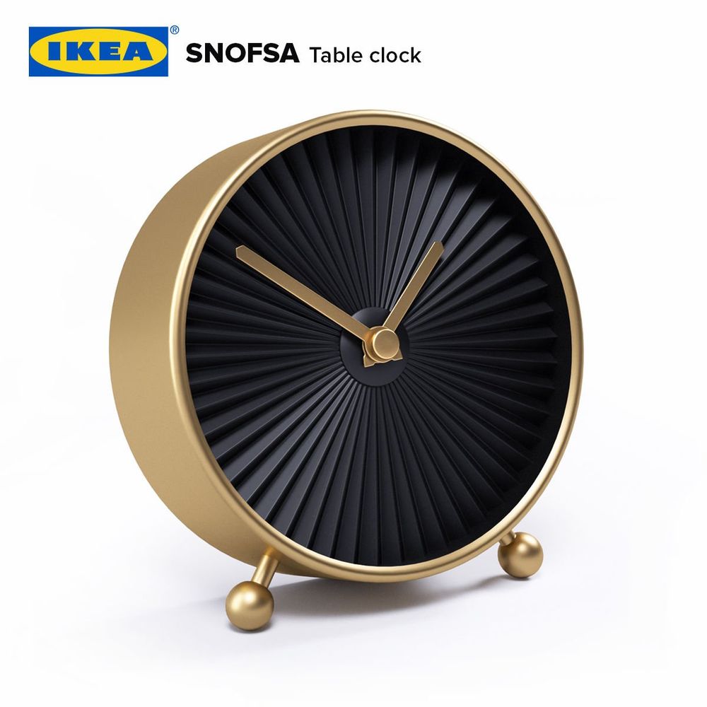 Ikea Snofsa Masa Saati Pirinc Rengi 11 Cm Fiyatlari
