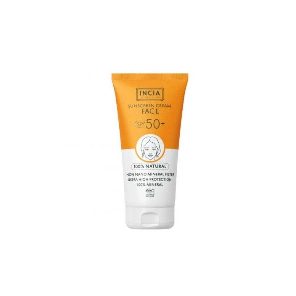 incia sunscreen face cream spf 50