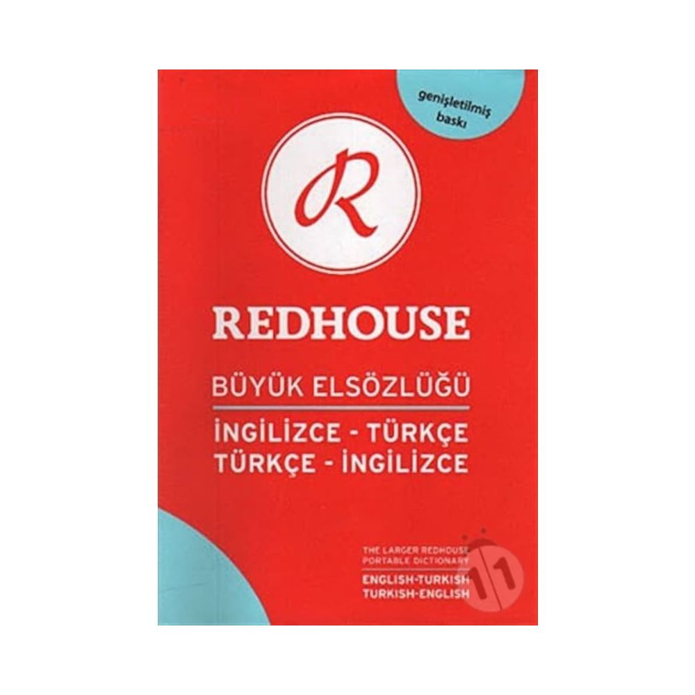 İngi̇li̇zce Türkçe Sözlük Redhouse El Sözlüğü Cep Büyük Boy Rs-006