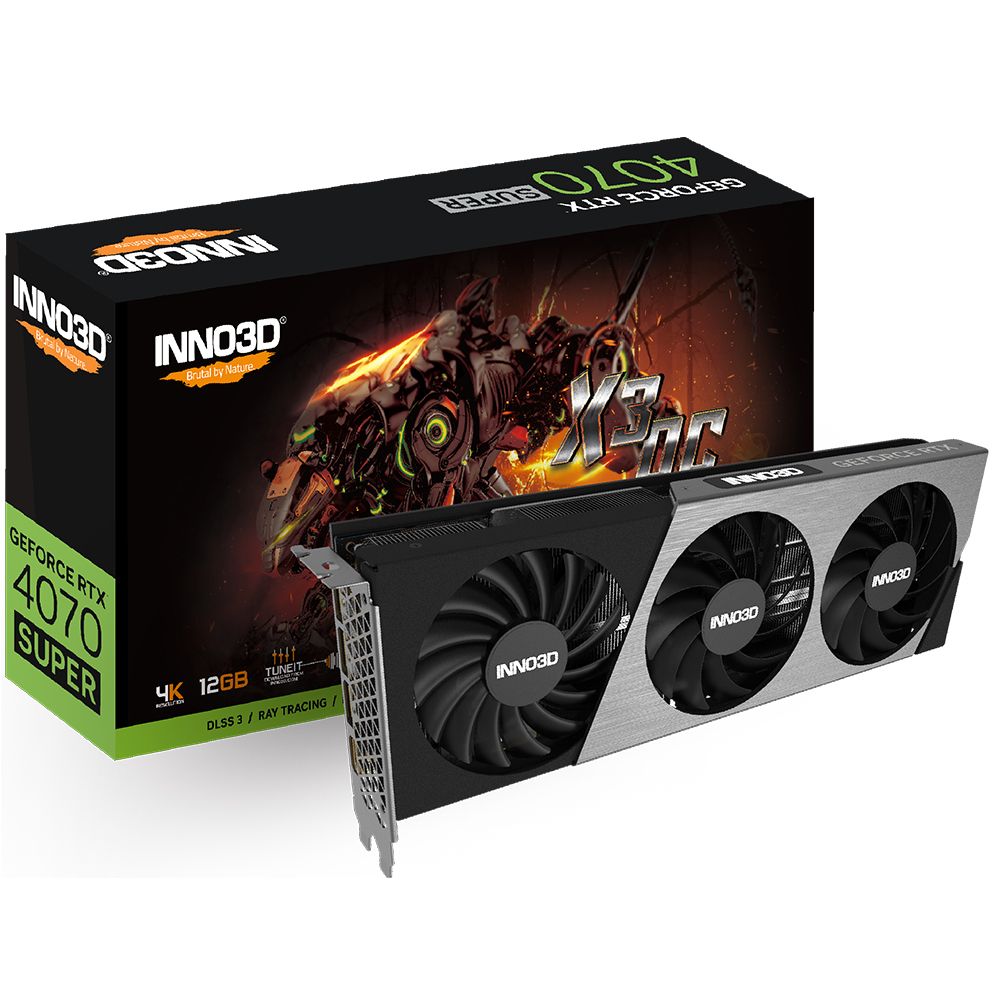 Inno3D GeForce RTX 4070 Super Twin X3 OC GDDR6X Ekran Kartı Fiyatları