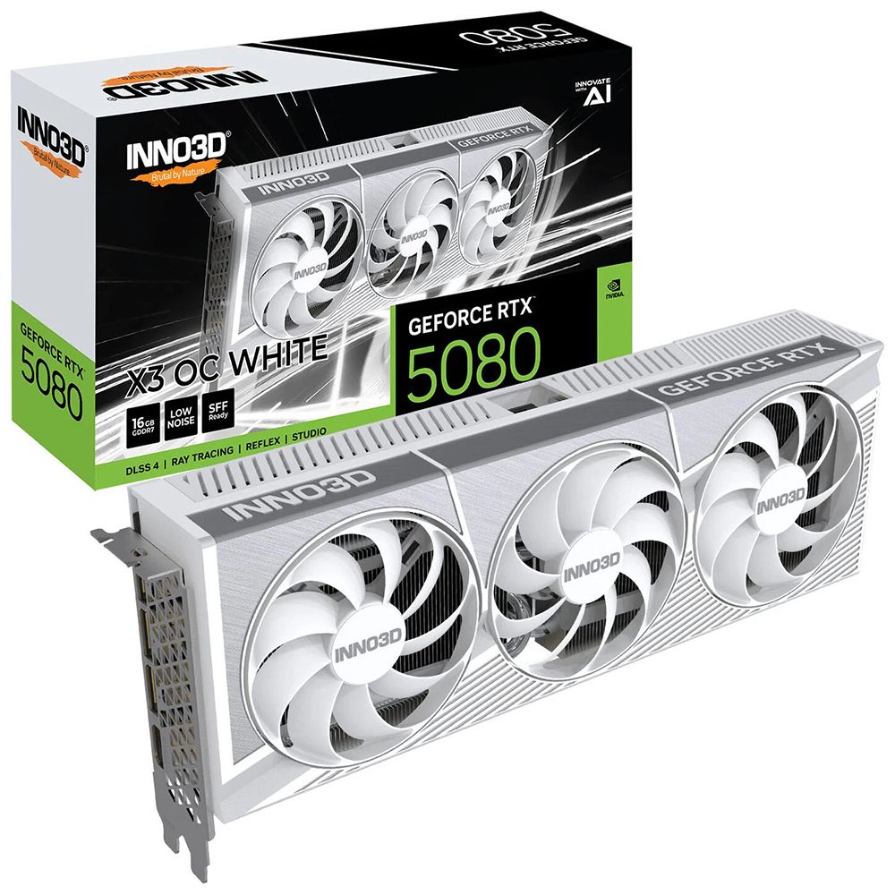 Inno3D GeForce RTX 5080 X3 OC White N50803-16D7X-17605211 16GB
