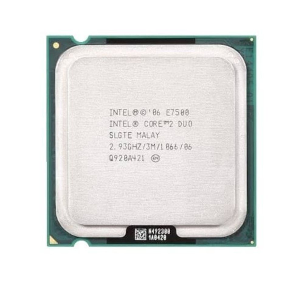 Intel Core 2 Duo E7500 2.93 GHz Çift Çekirdek 775Pin İşlemci