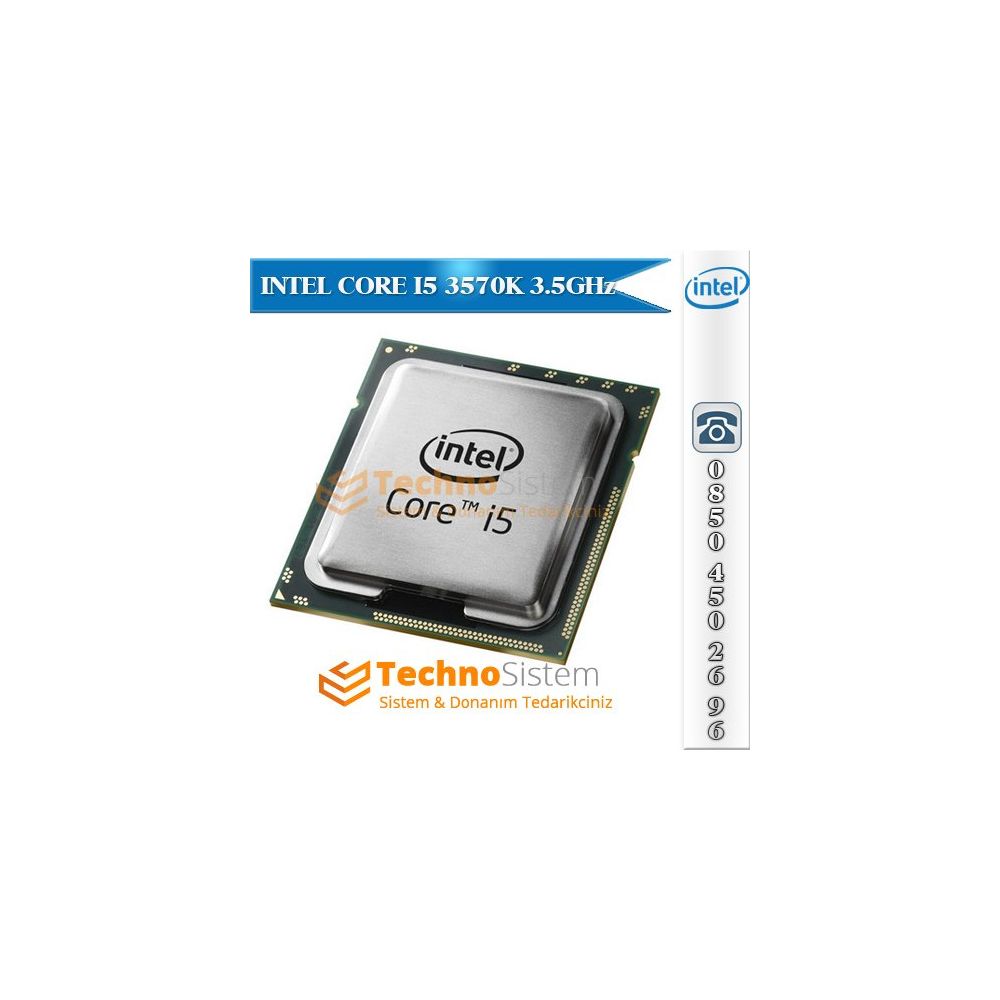 Intel Core i5 3570K 3.40 GHz 4 Çekirdekl 1155Pin İşlemci