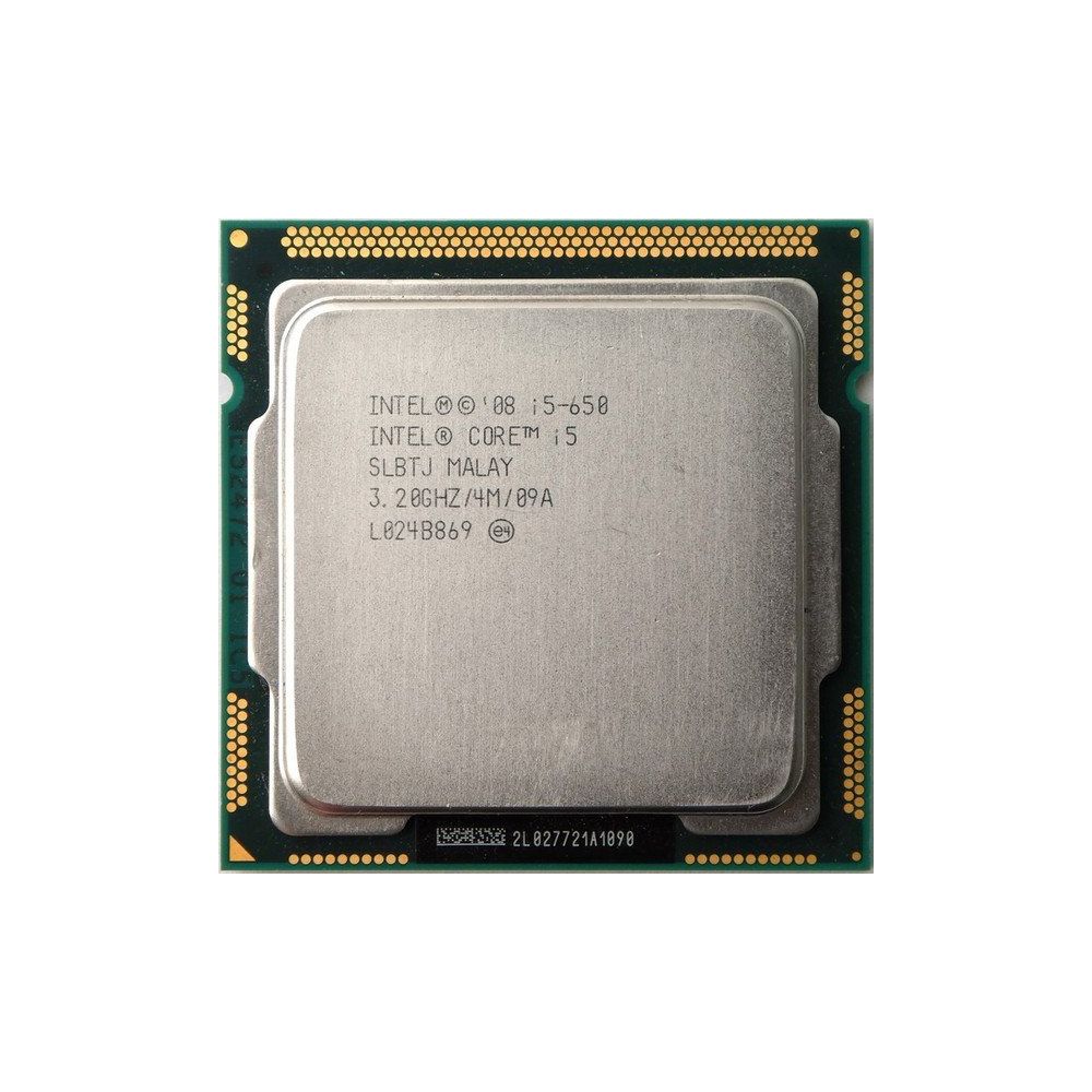 Intel Core i5-650 3.20 GHz Çift Çekirdekli İşlemci
