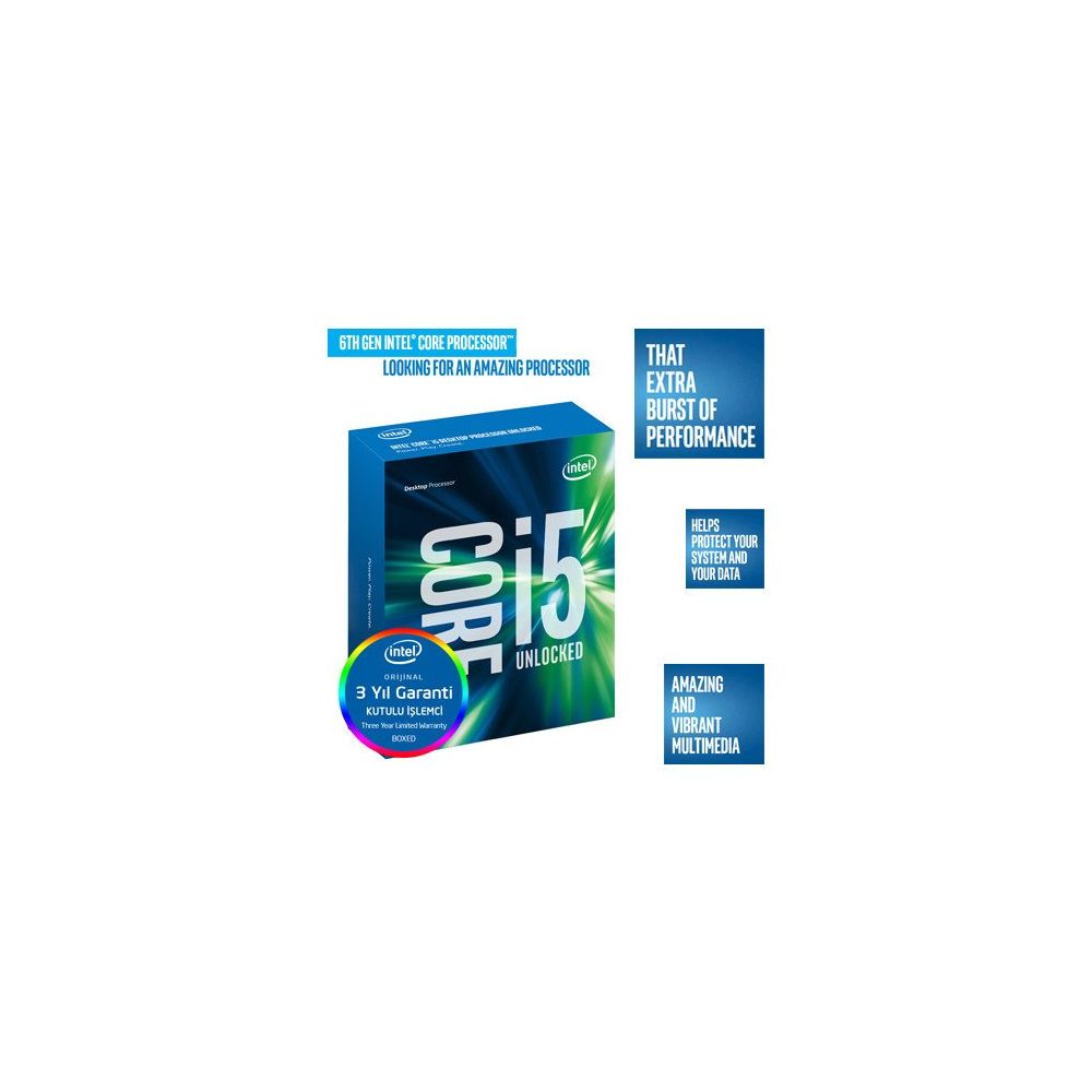 Intel Core i5-6600K 3.50 GHz 4 Çekirdek İşlemci