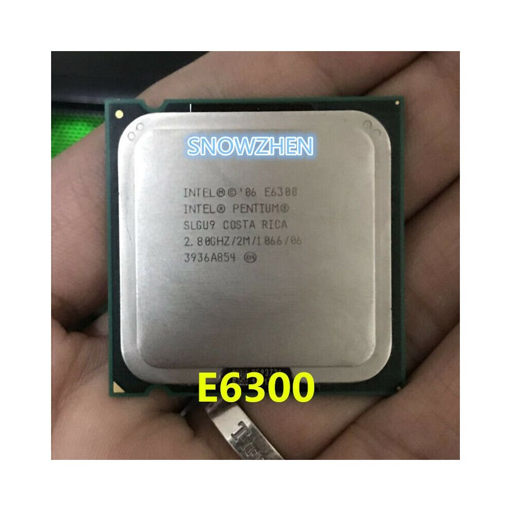 pentium e6300 max ram