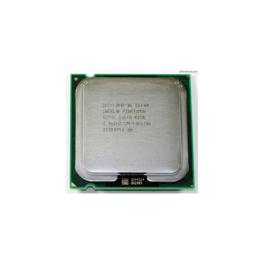 Intel Pentium E6600 3.06 GHz Çift Çekirdekli İşlemci