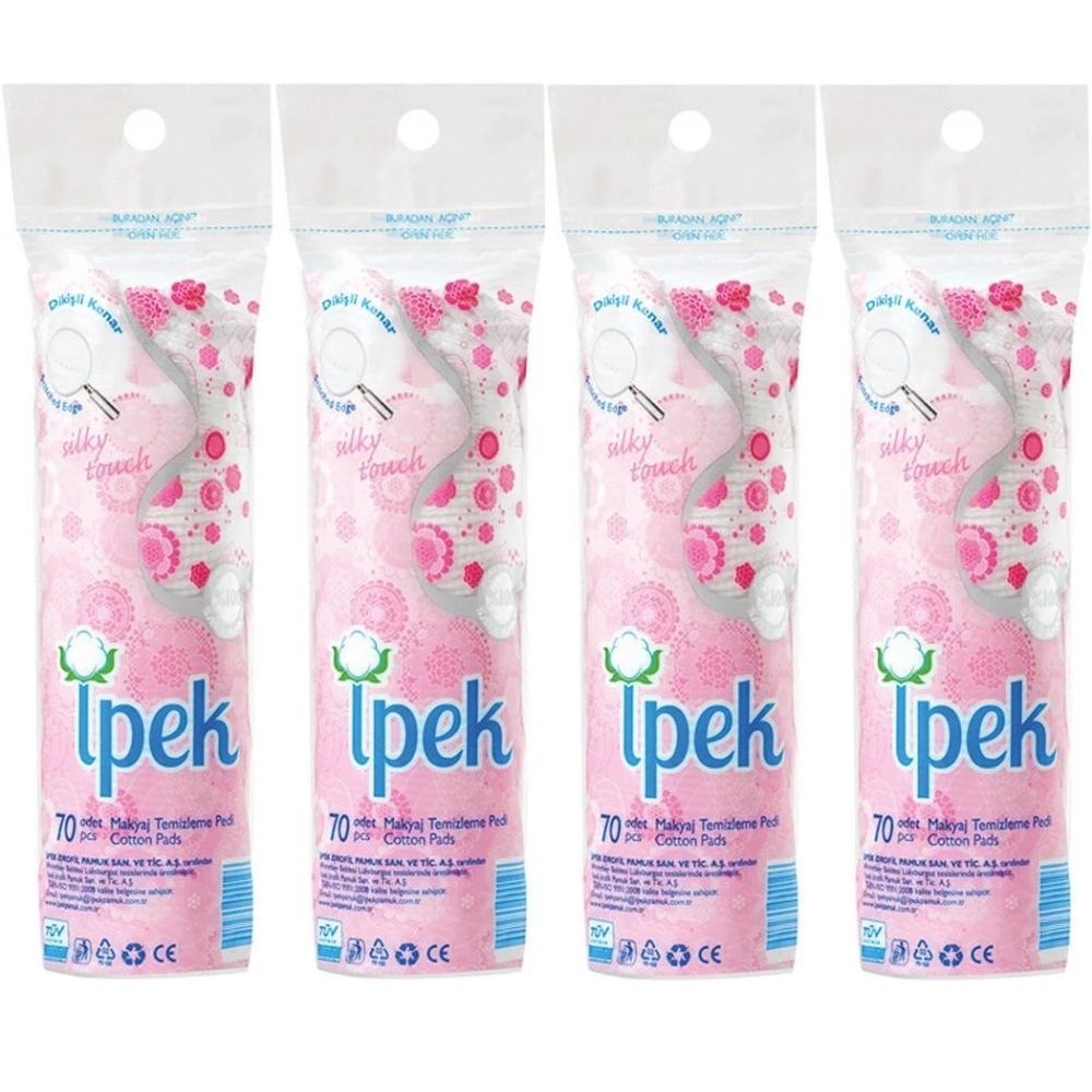 İpek 4x70 Adet Makyaj Temizleme Pedi Fiyatları