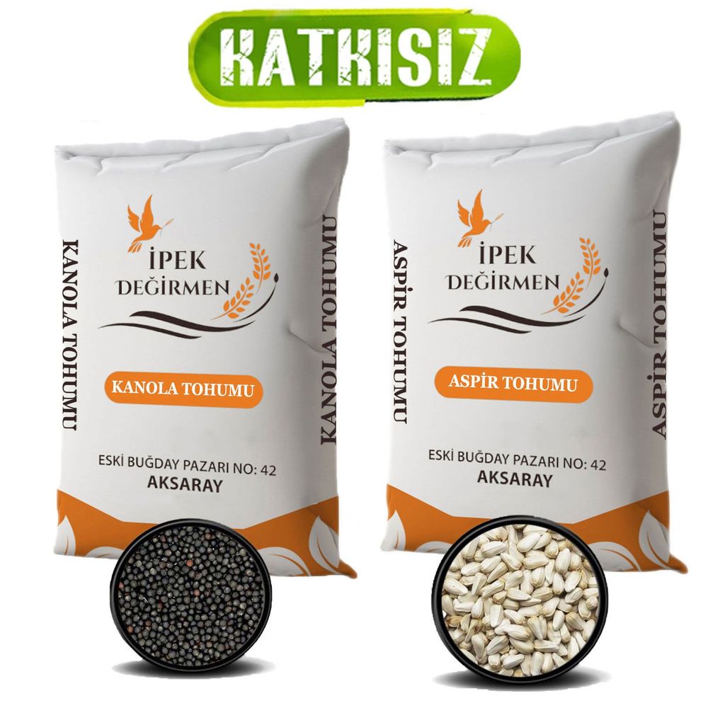 Ipek Degirmen Aspir Kanola Tohumu 2 Kg Kanarya Muhabbet Kusu Yemi Fiyatlari