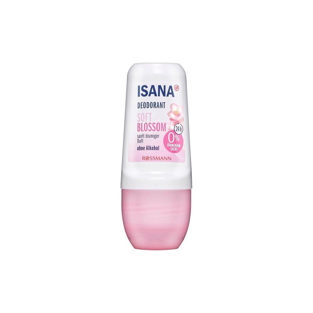 ISANA Deo Roll-on Fresh – 3er Pack Mit Je 50 Ml, Ohne Aluminium & Alkohol, 24h Schutz
