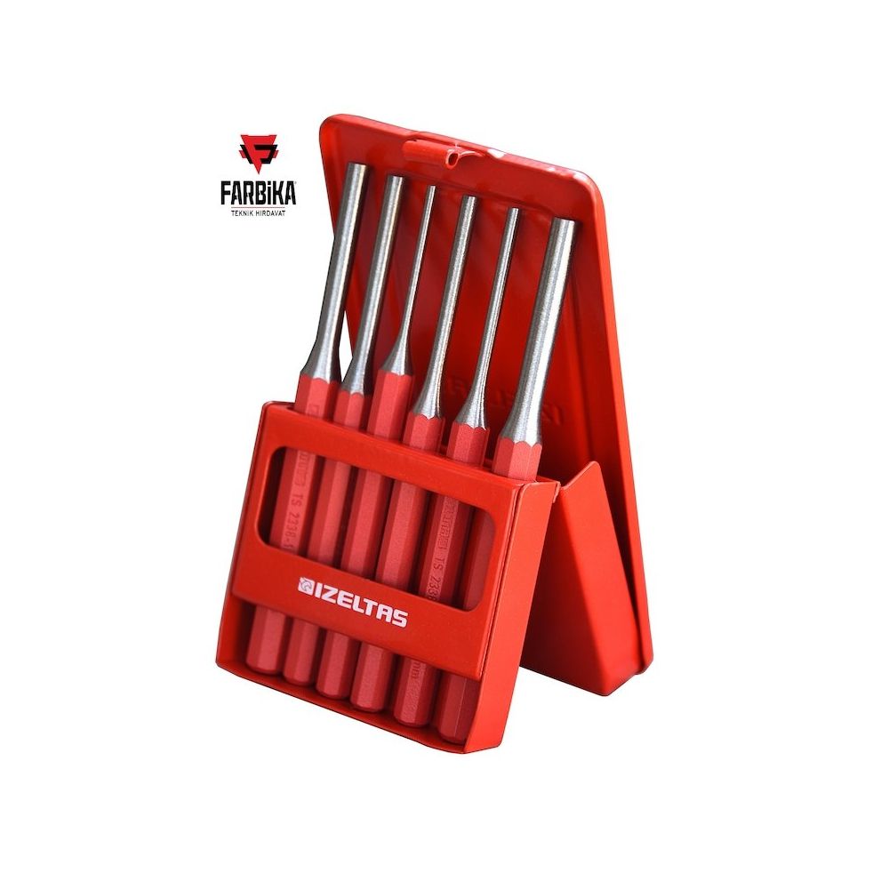 İzeltaş 6'lı Düz Pim Zımba Takımı Fiyatları