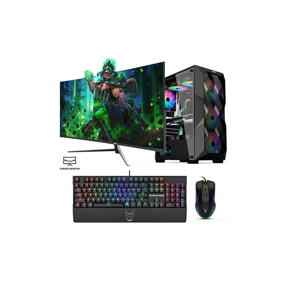 İzoly Mareep Y i5-12400F 16GB RAM 512GB SSD RTX 2060 Super FreeDOS 27 inç Monitör Oyun Bilgisayarı