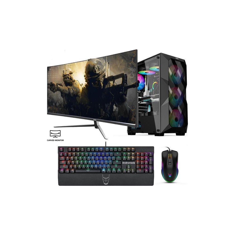 İzoly Natu Y i7-10700F 16GB RAM 512GB SSD GTX 1660 Super FreeDOS 27 inç Monitör Oyun Bilgisayarı
