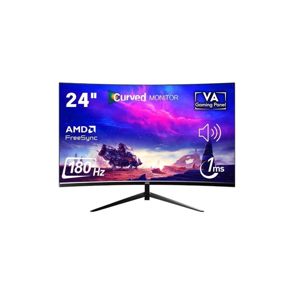 İzoly Oblivion 24 inç 180Hz Curved Oyuncu Monitörü