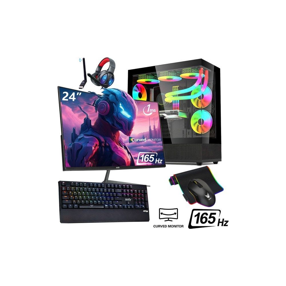 İzoly Ragnarok i7-12700F 32GB RAM 1TB SSD 8GB RTX 3070 FreeDOS 24 inç Monitör Oyun Bilgisayarı