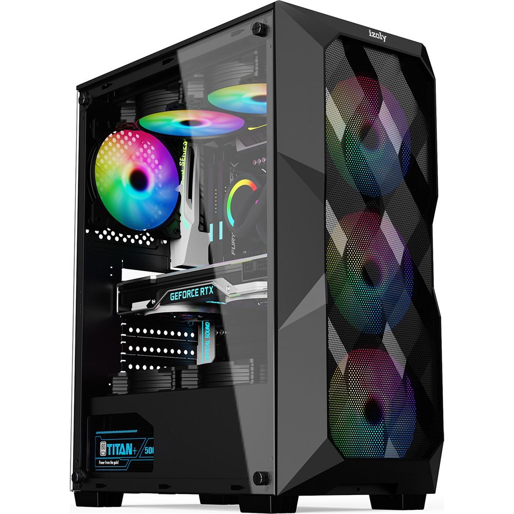 İzoly Shiftry Ryzen 7 3700X 16GB RAM 512GB SSD GTX 1660 Super FreeDOS Oyun Bilgisayarı