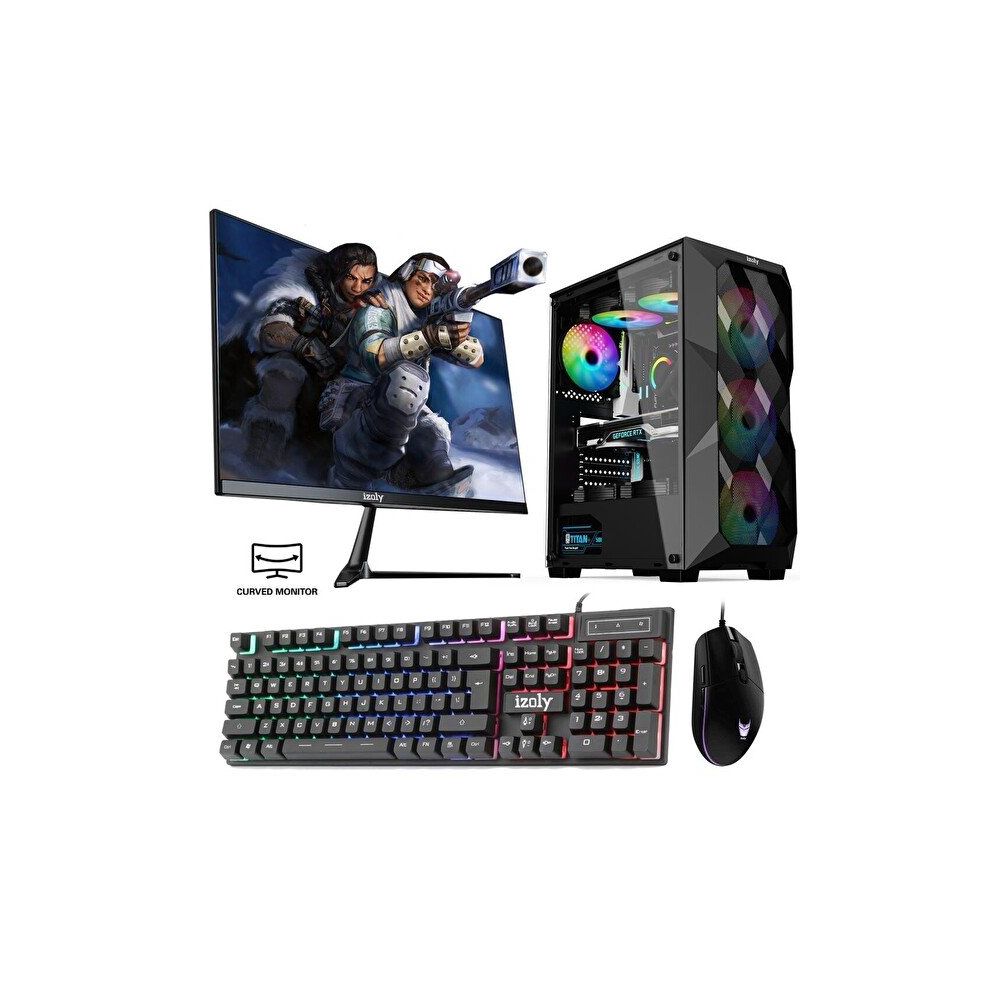İzoly Togetic X Ryzen 7 3700X 16GB RAM 512GB SSD RX 580 FreeDOS 24 inç Monitör Oyun Bilgisayarı