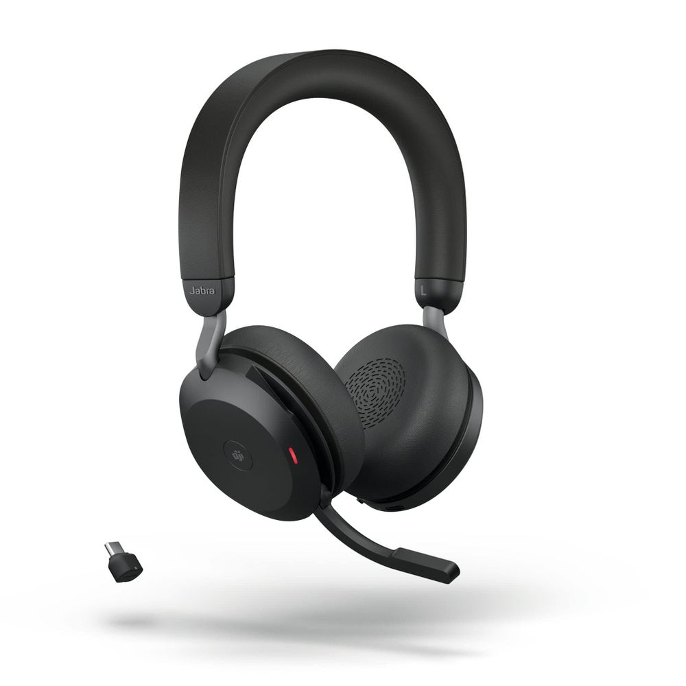Jabra Evolve2 75 Şarj İstasyonlu Bluetooth Kulaklık