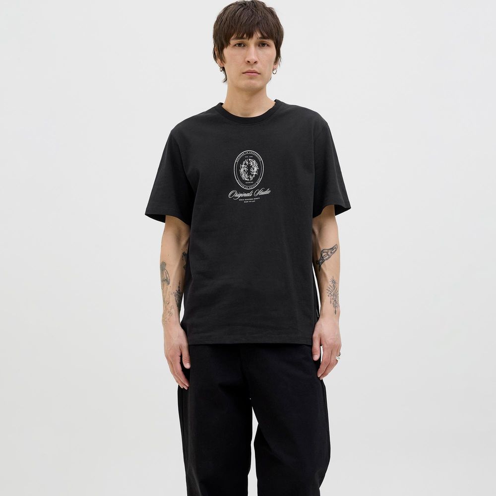 Jack & Jones 12286609-B Siyah Graphic Erkek T-Shirt Fiyatları | Cimri