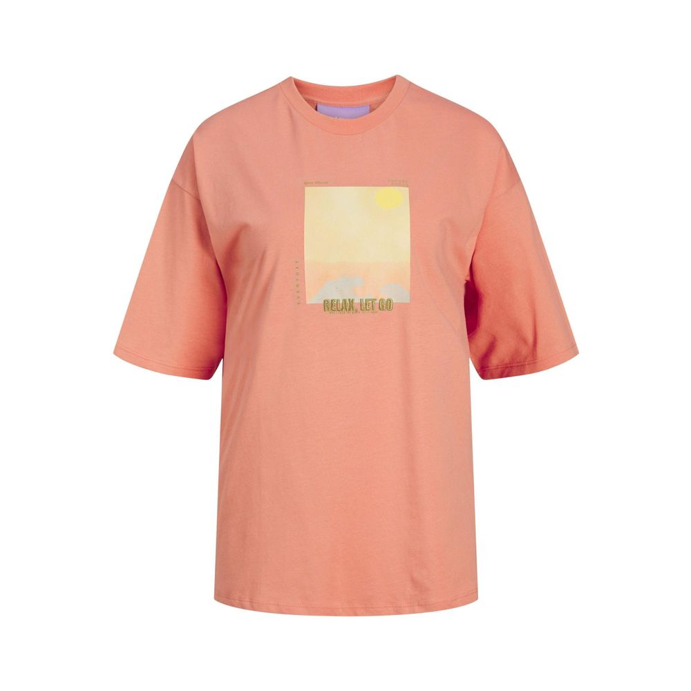 JJXX JXMILLOW LOOSE TEE - Camiseta Estampada - Bright White/blanco