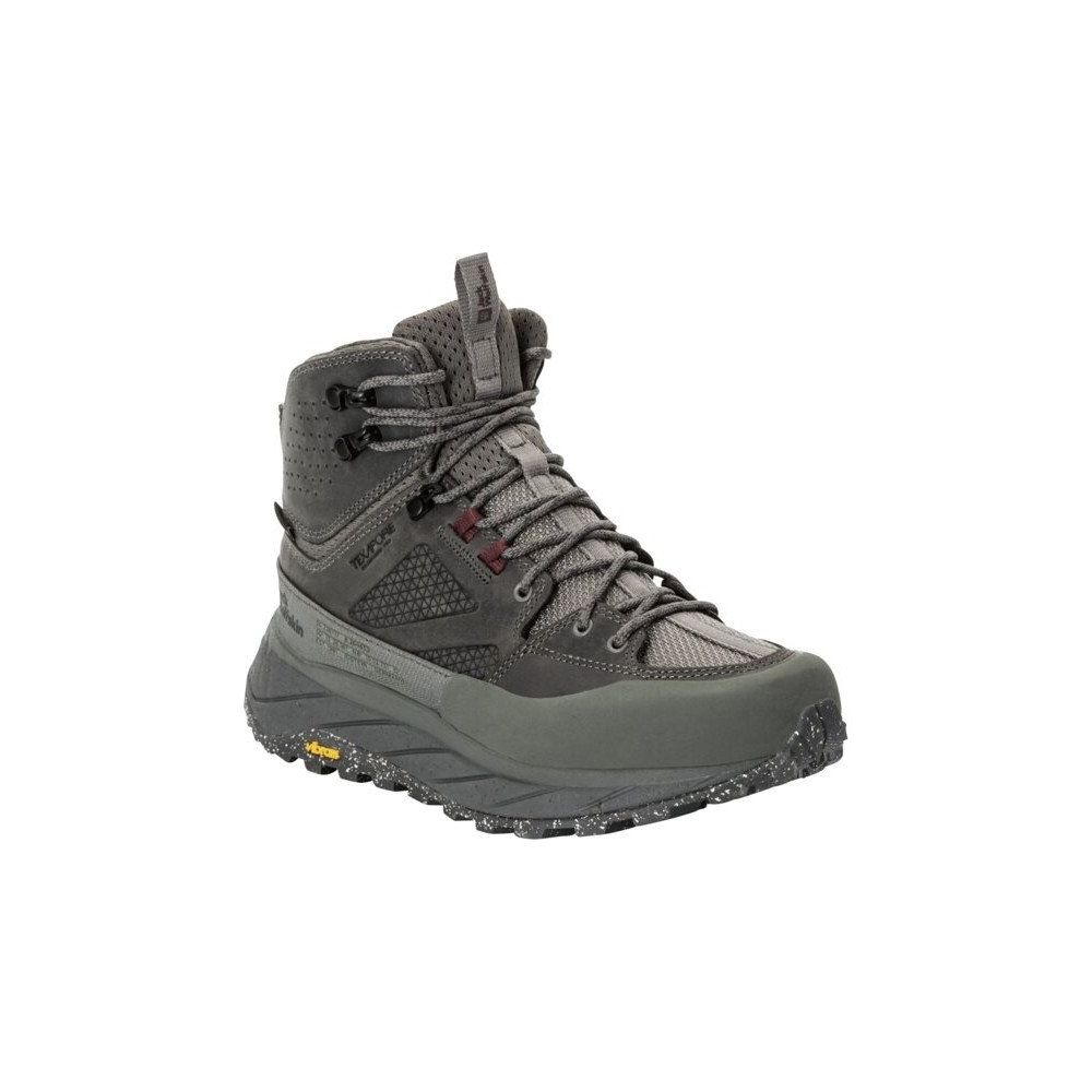 Jack Wolfskin 4056391-6185 Terraquest Texapore Mid Gri Kadın