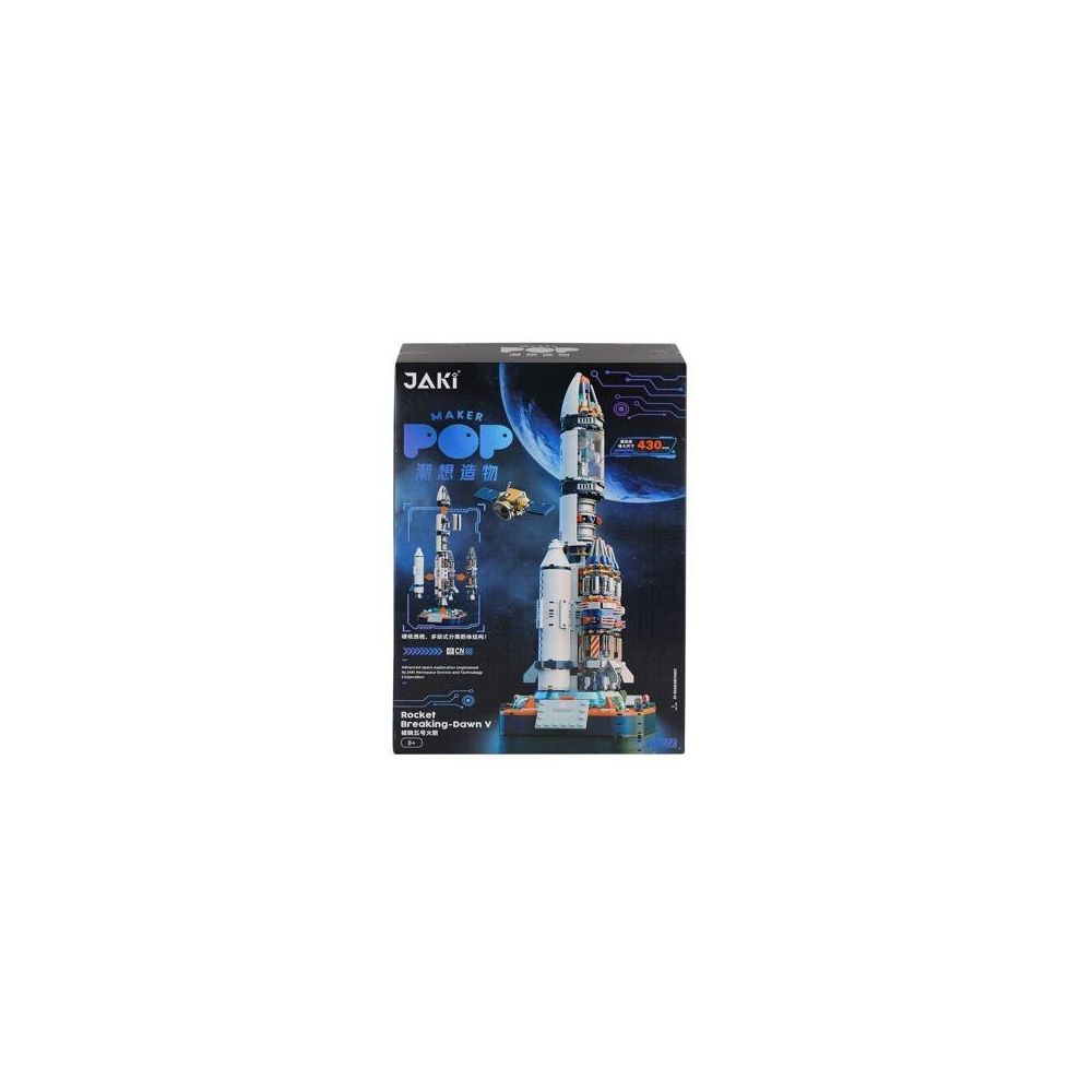 Jaki JK8501 Space Serisi Uzay Roketi 800 Parça Oyuncak Yapım Seti