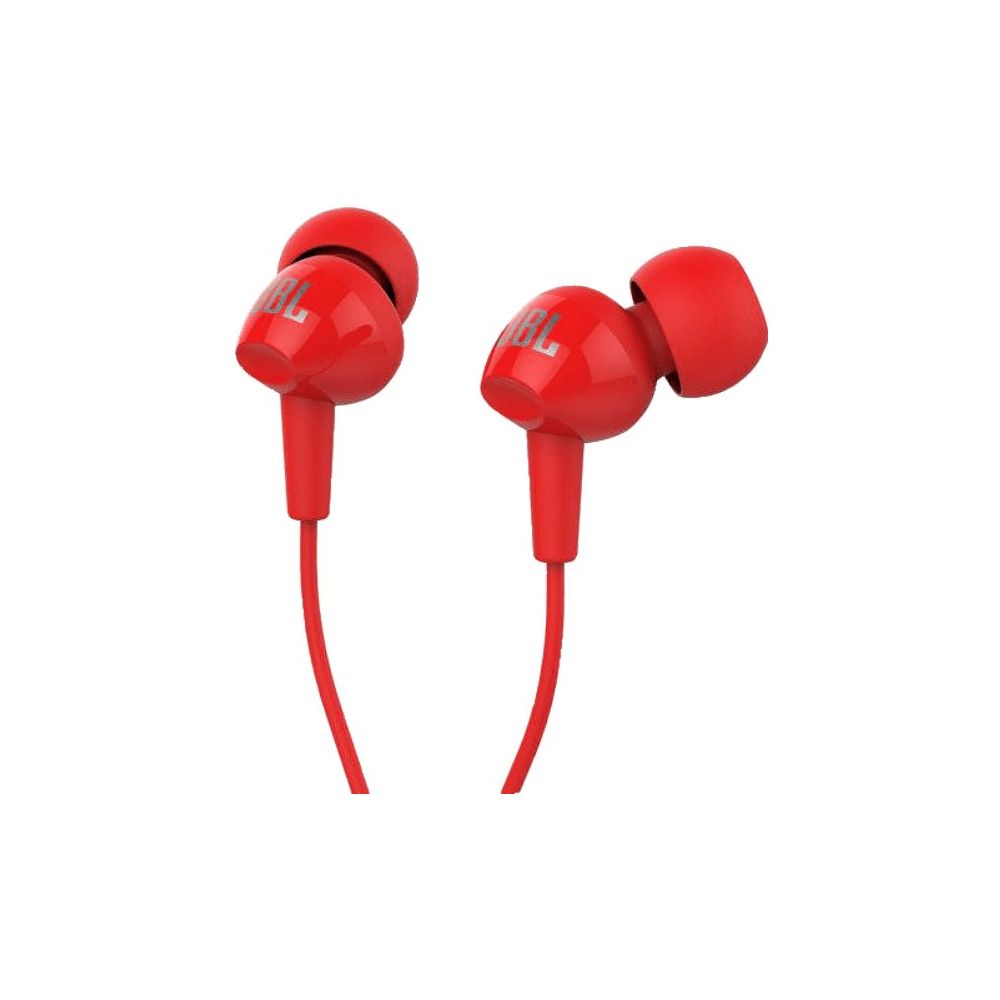 JBL C100SI Kırmızı Kulaklık