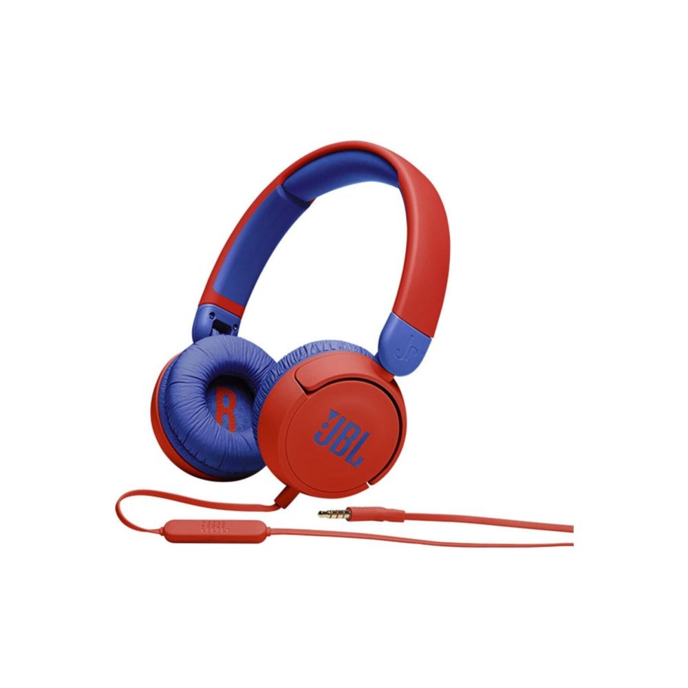 JBL JR310 Kırmızı Kablolu Kulak Üstü Çocuk Kulaklığı