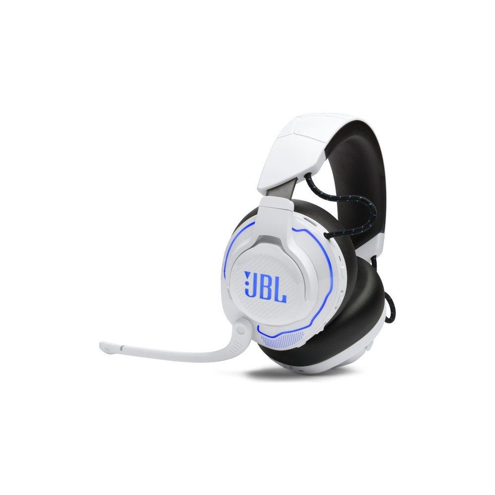 JBL Quantum 910 Beyaz Mavi Oyuncu Kulaklığı