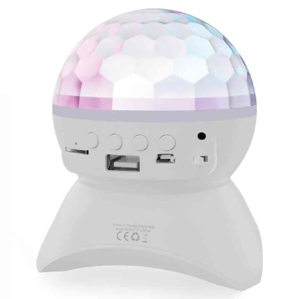 Jopus Disco Ball Beyaz Bluetooth Hoparlör